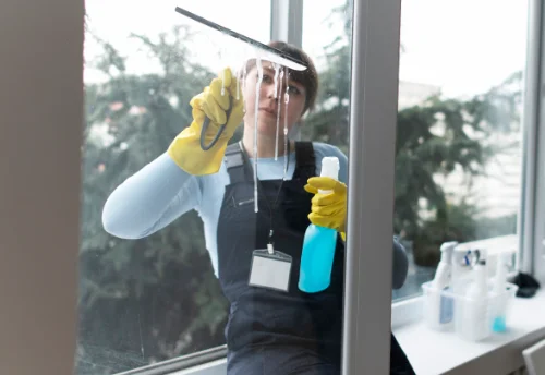 Nettoyage de vitres intérieures et extérieures à Pavilly